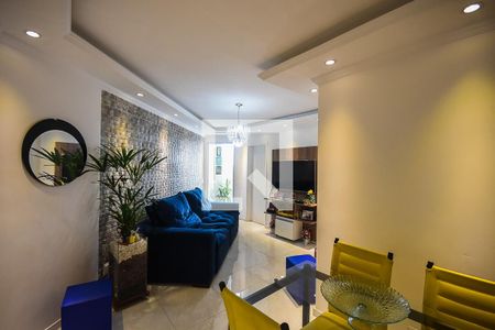 Sala de apartamento à venda com 2 quartos, 52m² em Jardim Monte Alegre, Taboão da Serra
