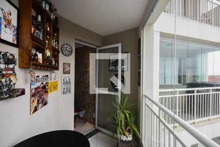 Varanda de apartamento à venda com 2 quartos, 52m² em Jardim Monte Alegre, Taboão da Serra