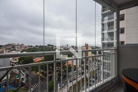 Varanda de apartamento à venda com 2 quartos, 52m² em Jardim Monte Alegre, Taboão da Serra