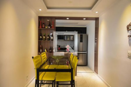 Sala de Jantar de apartamento à venda com 2 quartos, 52m² em Jardim Monte Alegre, Taboão da Serra
