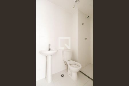 Banheiro da Suíte de apartamento para alugar com 1 quarto, 25m² em Vila Cláudia, São Paulo