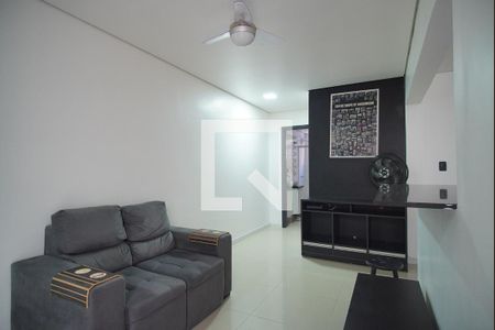 Sala de apartamento à venda com 1 quarto, 48m² em Auxiliadora, Porto Alegre