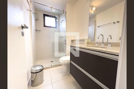 Banheiro  de apartamento para alugar com 1 quarto, 29m² em Vila Olímpia, São Paulo