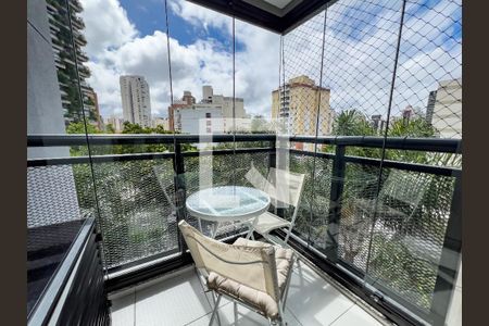 Sala, vista panorâmica de apartamento para alugar com 1 quarto, 29m² em Vila Olímpia, São Paulo