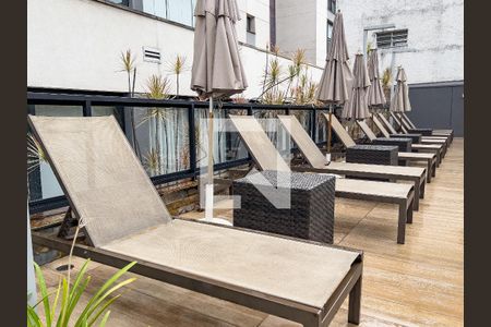 Apartamento para alugar com 29m², 1 quarto e 1 vaga Apartamento para alugar com 29m², 1 quarto e 1 vagaÁrea comum - Solarium