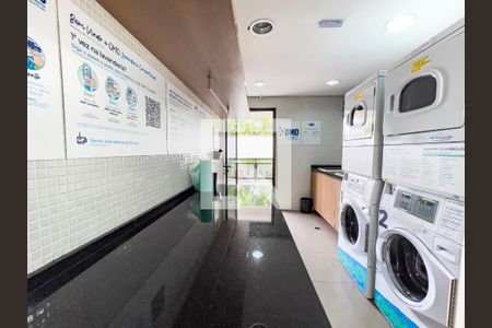 Apartamento para alugar com 29m², 1 quarto e 1 vaga Apartamento para alugar com 29m², 1 quarto e 1 vagaÁrea comum - Lavanderia