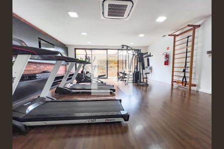 Apartamento para alugar com 29m², 1 quarto e 1 vaga Apartamento para alugar com 29m², 1 quarto e 1 vagaÁrea comum - Academia