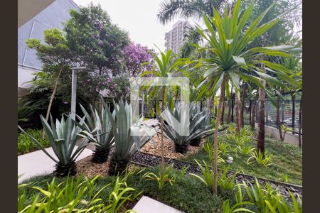 Apartamento para alugar com 29m², 1 quarto e 1 vaga Apartamento para alugar com 29m², 1 quarto e 1 vagaÁrea comum - Jardim de entrada
