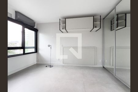 Quarto, espaço para a cama e janela de apartamento para alugar com 1 quarto, 29m² em Vila Olímpia, São Paulo