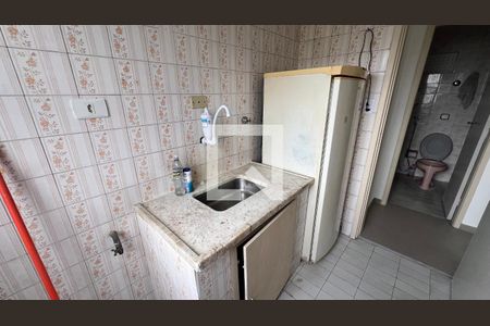 Cozinha de kitnet/studio para alugar com 1 quarto, 28m² em Cerqueira César, São Paulo