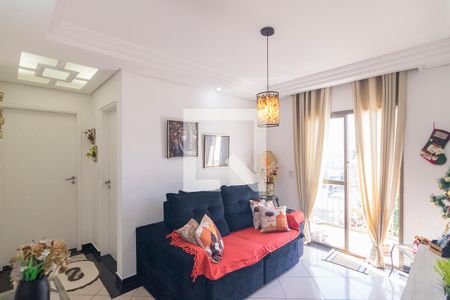 Sala de apartamento à venda com 3 quartos, 70m² em Santa Teresinha, Santo André