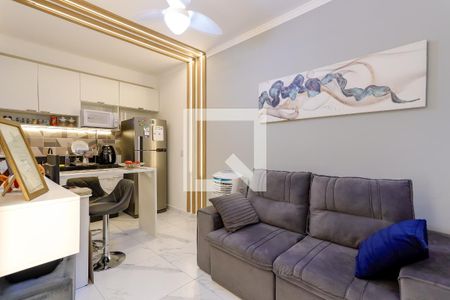 Sala de apartamento à venda com 1 quarto, 29m² em Vila Dom Pedro Ii, São Paulo