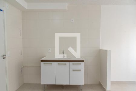 Sala/cozinha de apartamento para alugar com 2 quartos, 33m² em Cambuci, São Paulo