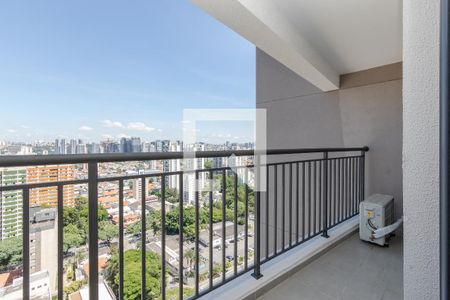 Varanda de apartamento para alugar com 1 quarto, 34m² em Santo Amaro, São Paulo