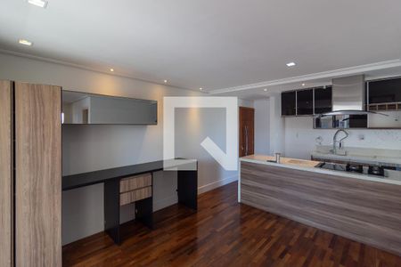 Sala de Estar de apartamento à venda com 2 quartos, 68m² em Vila Inglesa, São Paulo