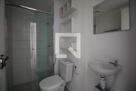 Banheiro de apartamento para alugar com 1 quarto, 24m² em Sé, São Paulo