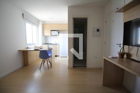 Sala/Quarto de apartamento para alugar com 1 quarto, 24m² em Sé, São Paulo