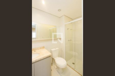 Banheiro de apartamento para alugar com 1 quarto, 42m² em Campo Belo, São Paulo