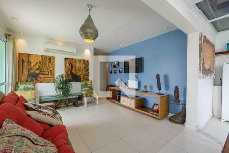 Sala Cobertura de apartamento à venda com 4 quartos, 200m² em Barra da Tijuca, Rio de Janeiro