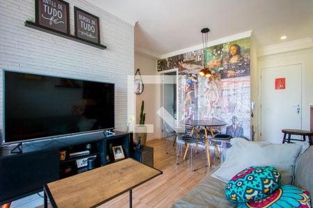 Sala de apartamento à venda com 2 quartos, 61m² em Vila Apiaí, Santo André