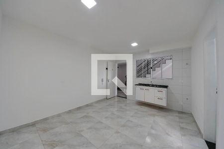 Sala/Cozinha de apartamento para alugar com 1 quarto, 36m² em Vila Lucia, São Paulo