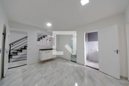 Sala/Cozinha de apartamento para alugar com 1 quarto, 36m² em Vila Lucia, São Paulo