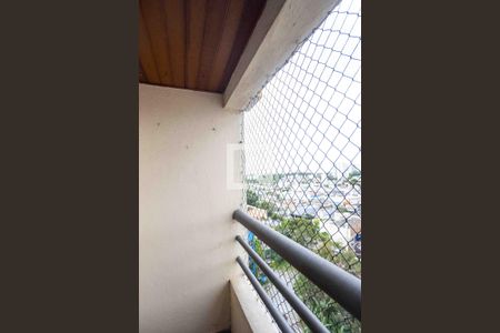 Varanda da Sala de apartamento à venda com 3 quartos, 61m² em Parque das Jabuticabeiras, Diadema