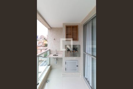 Varanda da Sala de apartamento para alugar com 4 quartos, 120m² em Caiçaras, Belo Horizonte