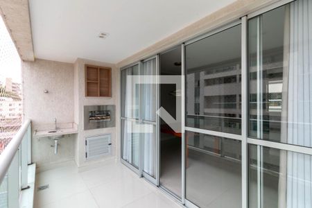 Varanda da Sala de apartamento para alugar com 4 quartos, 120m² em Caiçaras, Belo Horizonte