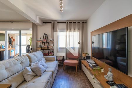 Sala de apartamento à venda com 2 quartos, 105m² em Bethaville I, Barueri