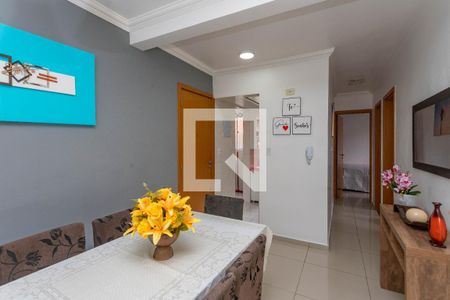 Sala  de apartamento à venda com 2 quartos, 54m² em Centro, Diadema