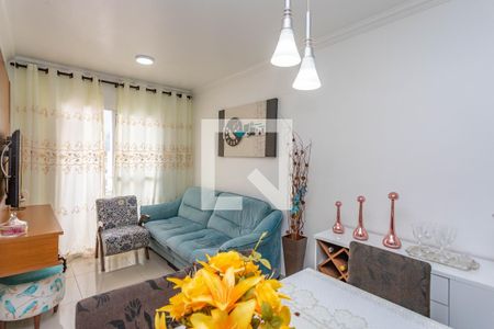 Sala  de apartamento à venda com 2 quartos, 54m² em Centro, Diadema