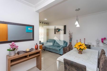 Sala  de apartamento à venda com 2 quartos, 54m² em Centro, Diadema