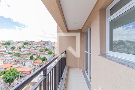 Sacada da sala de apartamento para alugar com 2 quartos, 60m² em Jardim das Belezas, Carapicuíba