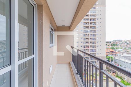 Sacada da sala de apartamento para alugar com 2 quartos, 60m² em Jardim das Belezas, Carapicuíba
