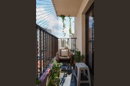 Apartamento à venda com 112m², 3 quartos e 2 vagasVaranda da sala