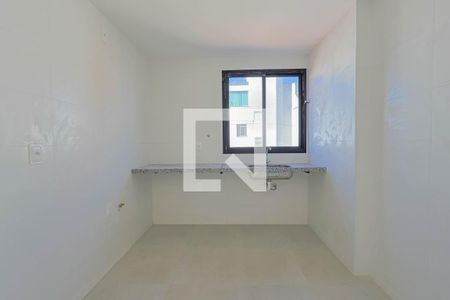 Cozinha de apartamento à venda com 3 quartos, 173m² em Sagrada Família, Belo Horizonte