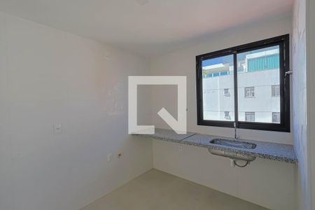 Cozinha de apartamento à venda com 3 quartos, 173m² em Sagrada Família, Belo Horizonte
