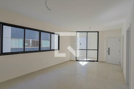 Sala de apartamento à venda com 3 quartos, 88m² em Sagrada Família, Belo Horizonte