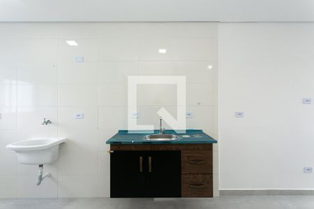 Cozinha de apartamento para alugar com 2 quartos, 42m² em Vila Brasil, São Paulo