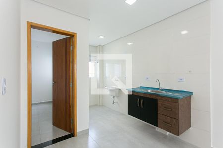 Cozinha de apartamento para alugar com 2 quartos, 42m² em Vila Brasil, São Paulo