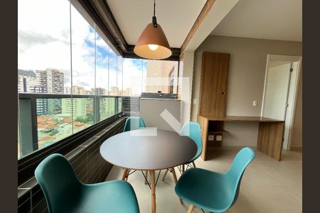 Varanda da Sala de apartamento para alugar com 1 quarto, 38m² em Saúde, São Paulo