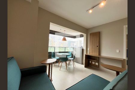 Sala de apartamento para alugar com 1 quarto, 38m² em Saúde, São Paulo