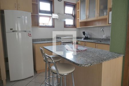 Cozinha de apartamento para alugar com 1 quarto, 40m² em Centro, São Leopoldo