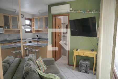 Sala de apartamento para alugar com 1 quarto, 40m² em Centro, São Leopoldo