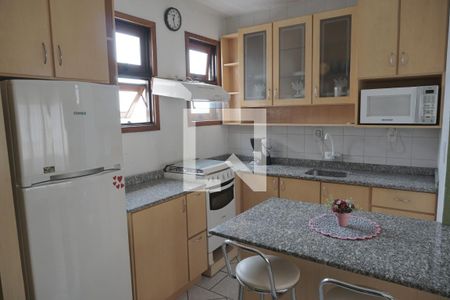 Cozinha de apartamento para alugar com 1 quarto, 40m² em Centro, São Leopoldo