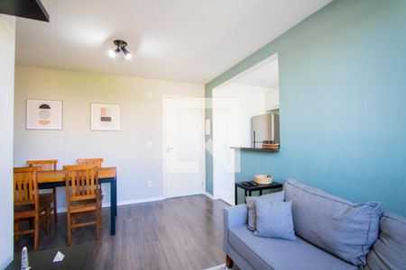 Sala de apartamento à venda com 2 quartos, 50m² em Vila Homero Thon, Santo André