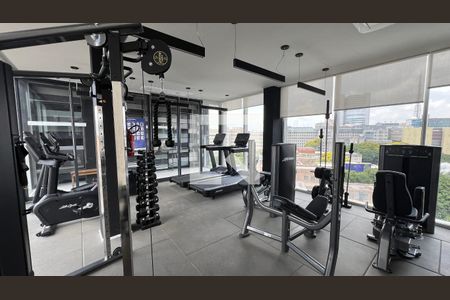 Studio à venda com 29m², 1 quarto e sem vagaAcademia