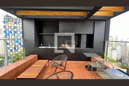 Studio à venda com 29m², 1 quarto e sem vagaÁrea Comum - Salão de Festas e churrasqueira