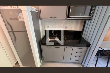 Studio à venda com 29m², 1 quarto e sem vagaCozinha - Armários